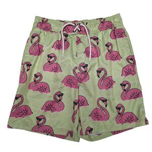 Sovereign Code Flamingo Board Shorts Swim Trunks Drawstring Mens Medium Beach‎